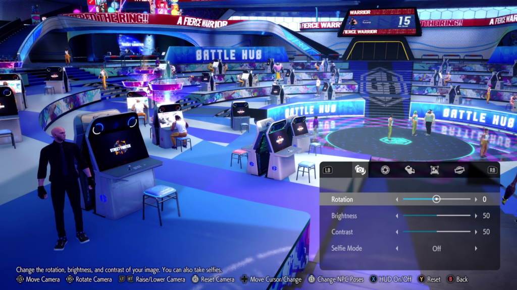 The Street Fighter VI Battle Hub.