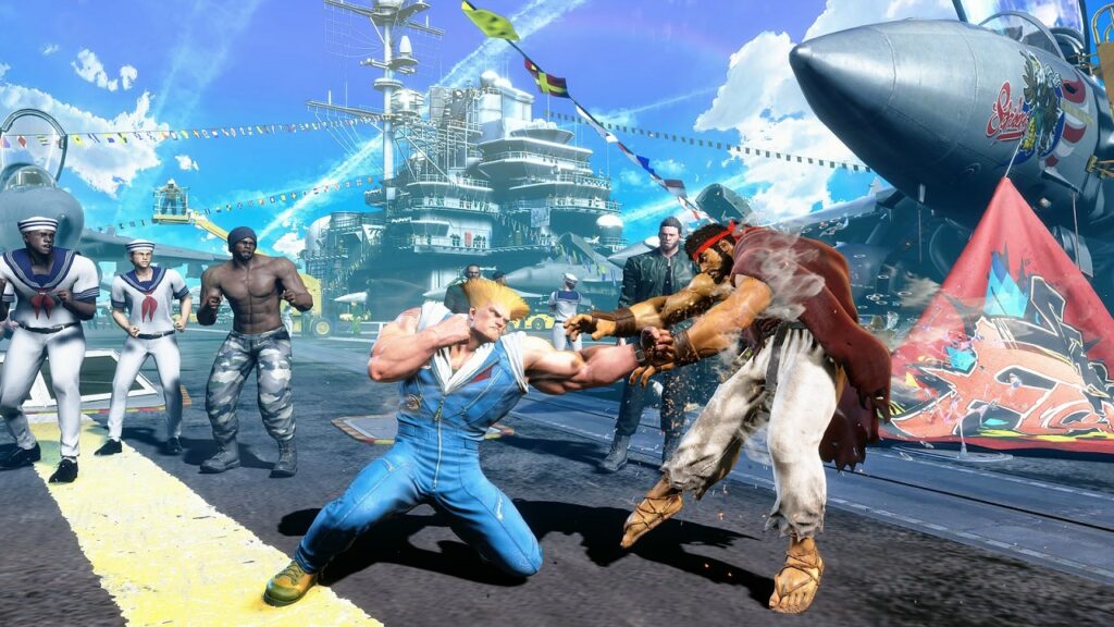 Street Fighter VI in action.