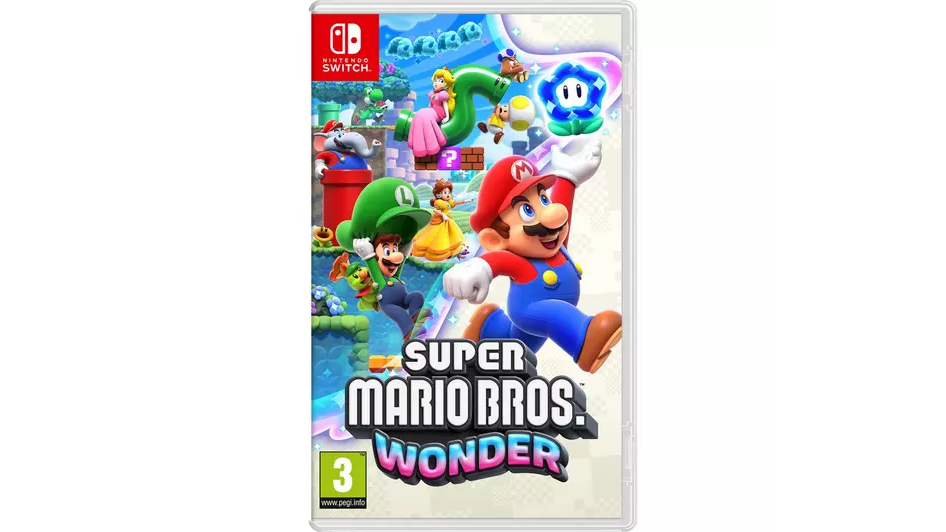 Super Mario Bros Wonder box