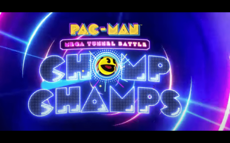 Pac-Man Mega Tunnel Battle Chomp Champs logo