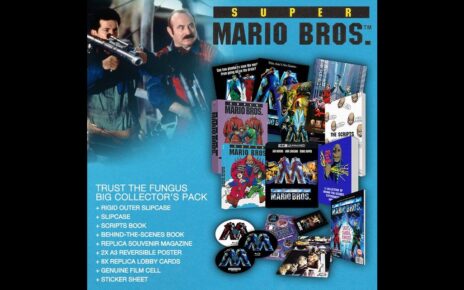 Super Mario Bros movie 4K graphic