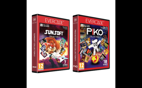 New Evercade cartridges Piko 4 and Sunsoft 2