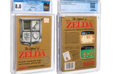 heritage auctions zelda