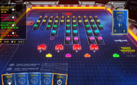 Space Invaders Deck Commander screenshot