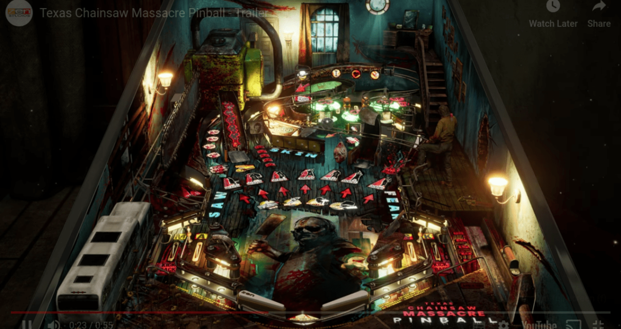 Texas Chainsaw Massacre Pinball screenshot