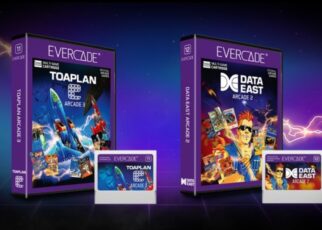 new Evercade arcade carts graphic